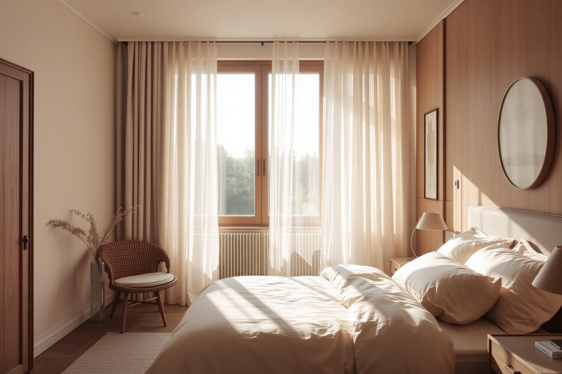 Sfeervolle luxe slaapkamer